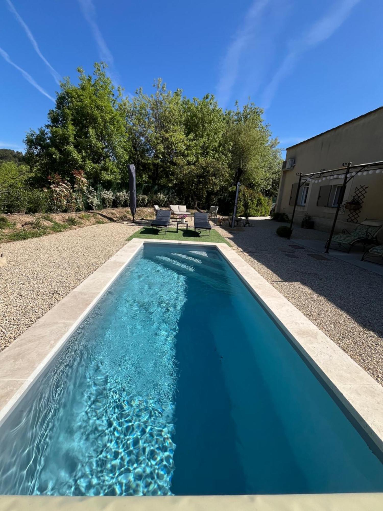 L'Amanderaie Piscine Privee A Cote De Lourmarin Luberon Lägenhet Cadenet Exteriör bild