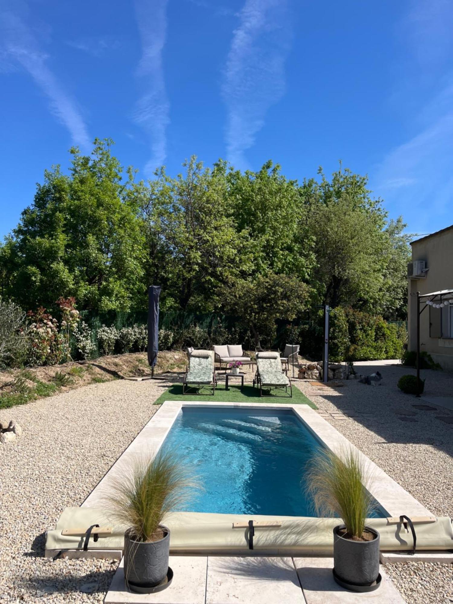 L'Amanderaie Piscine Privee A Cote De Lourmarin Luberon Lägenhet Cadenet Exteriör bild
